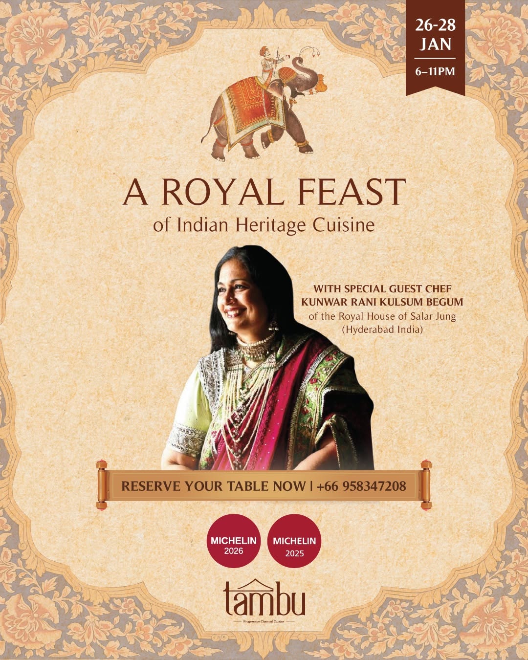 A Royal Feast of Indian Heritage Cuisine at Tambu Phuket