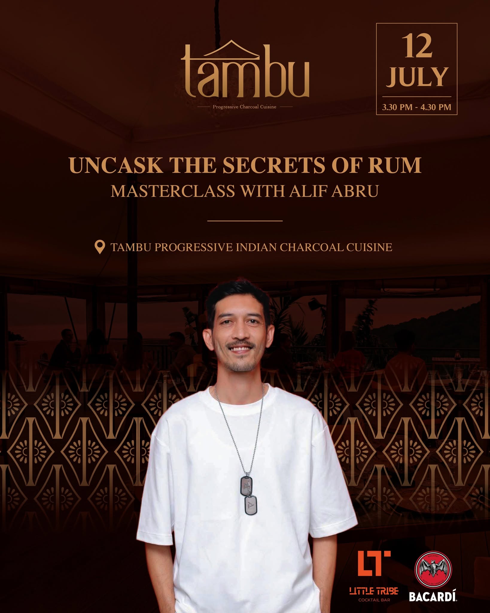 Uncask the Secrets of Rum Masterclass with Alif Abru at Tambu Phuket
